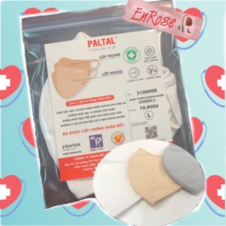Khẩu trang paltal kháng khuẩn & chống tia uv cao cấp - người lớn
