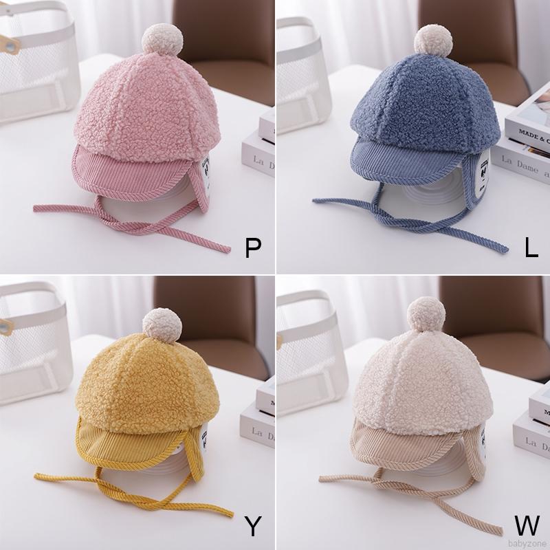 Mũ Giữ Ấm Tai Thời Trang Mùa Đông Xinh Xắn Dành Cho Bé