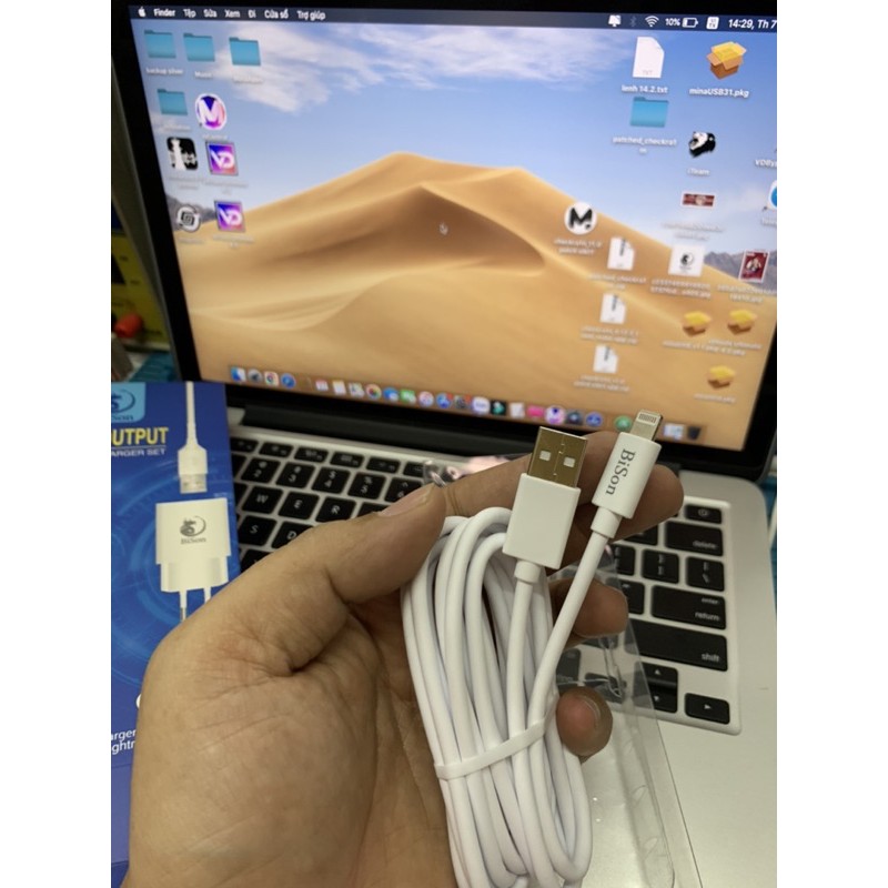 <BISON> COMBO 12W 2 Cổng USB (Lightning | Type C | Micro) Sạc Tốt Mọi Loại ĐTDĐ, Tablet ,iPhone ,iPad - Bảo Hành 12T