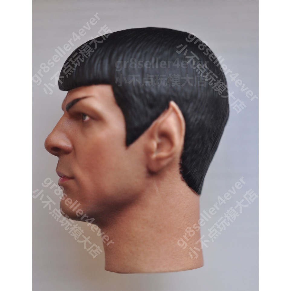 Mô Hình Điêu Khắc Đầu Nhân Vật Star Trek Spock Zach Requnto Ii Tỷ Lệ 1 / 6