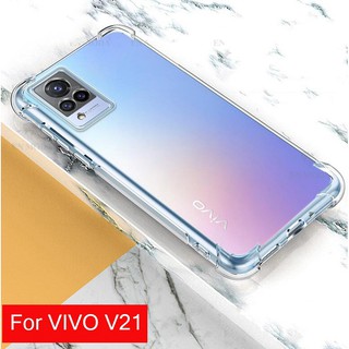Ốp Lưng Chống Sốc Vivo V21 Chống Sốc 4 Góc Cạnh Có viền Bảo vệ Camera Siêu Hót