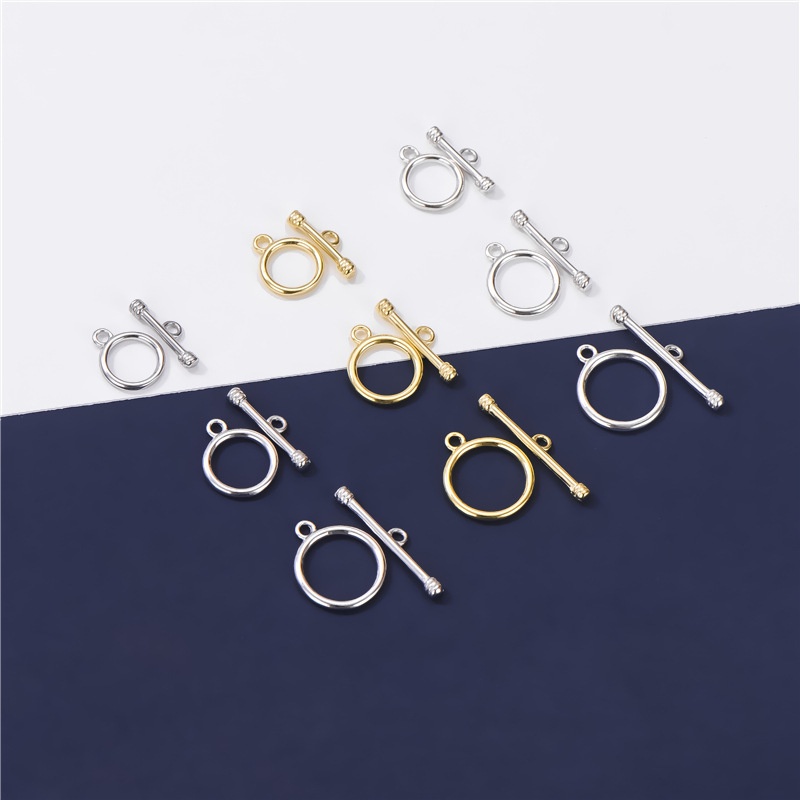 Khóa Nối Dây Chuyền / Lắc Chân Mạ Vàng / Bạc S925 DIY