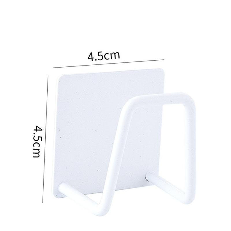 Giá đỡ miếng xốp gắn bồn rửa chén dạng tự dính đa năng tiện lợi