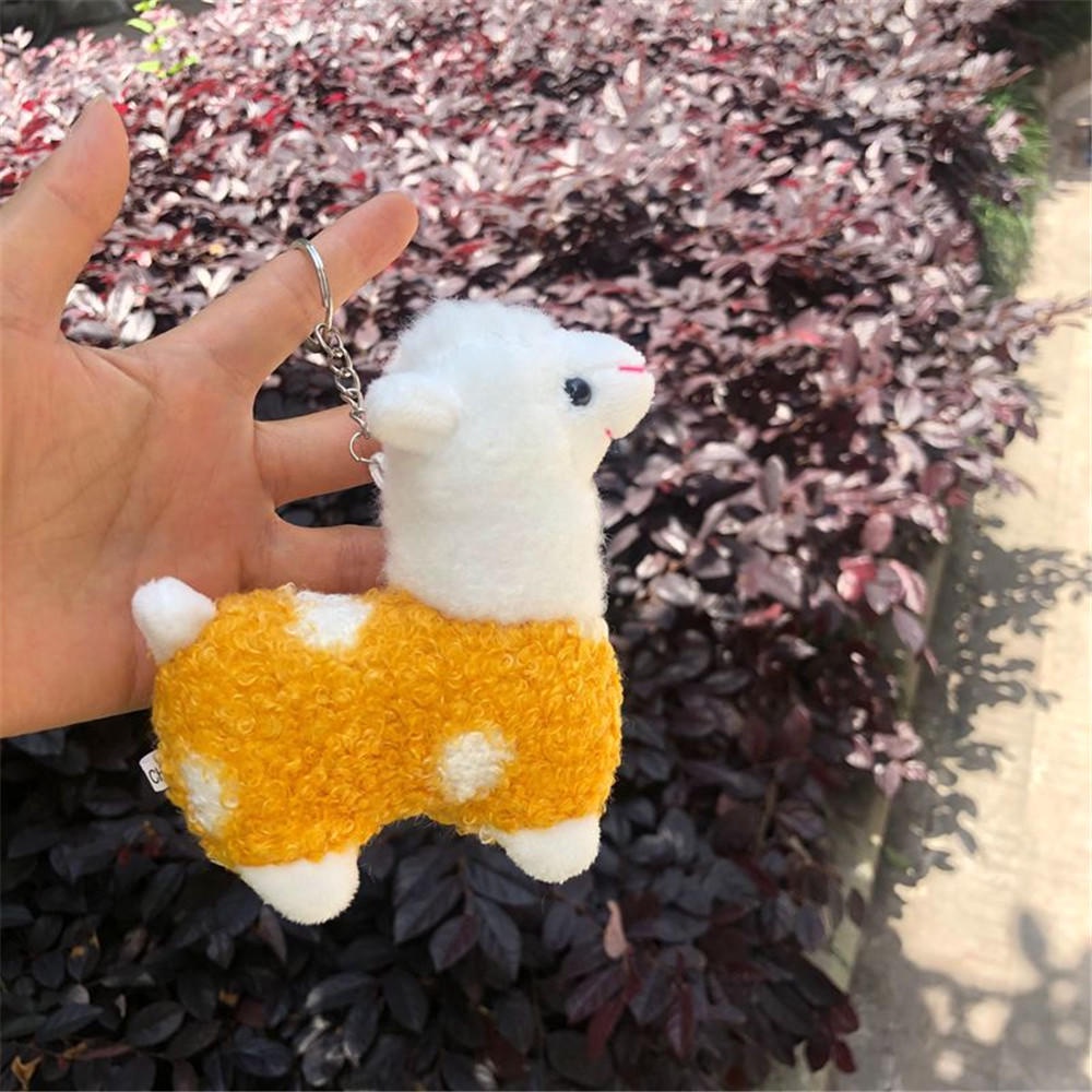 Đồ chơi nhồi bông Hình Lạc Đà 12Cm Làm Móc Khóa/ Móc Khóa/ Móc Khóa