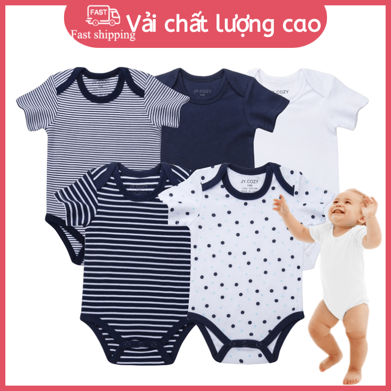 Áo liền quần chất lượng cao dành cho bé sơ sinh