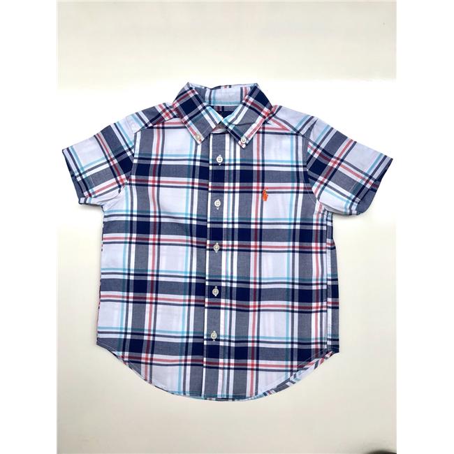 Áo sơ mi Plo bé trai chất Linen cao cấp