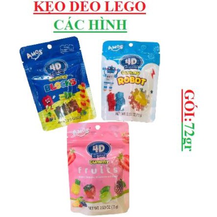 Kẹo 4D gummy AMOS 72g