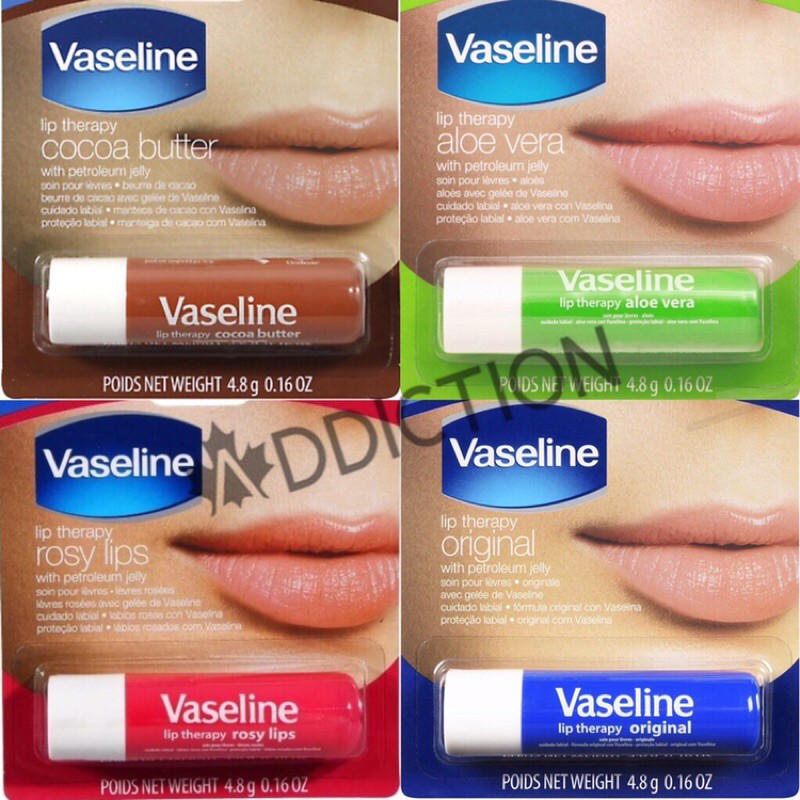 on Dưỡng Môi Dạng Thỏi Vaseline Lip Therapy 4.8g