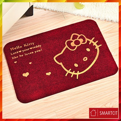 Thảm Lau Chân Thái Lan Hello Kitty Siêu Thấm T3B1