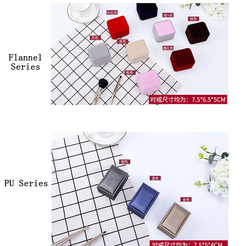 Hộp đựng nhẫn cao cấp nhiều phong cách
