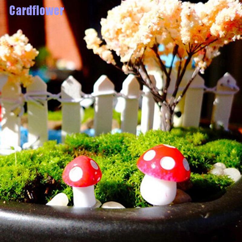 Bộ 10 Cây Nấm Mini Trang Trí Nhà Cửa