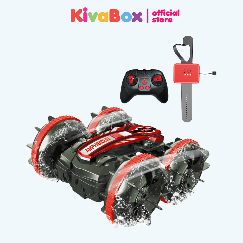 Xe điều khiển từ xa lội nước KIVABOX điều khiển cử chỉ xoay 360 độ