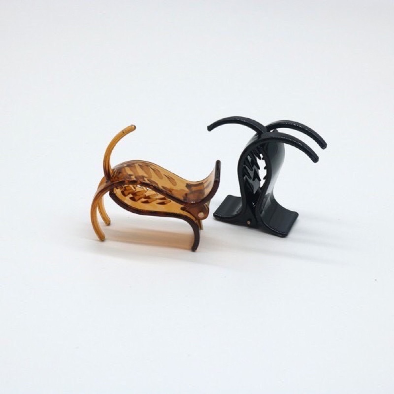 Kẹp càng cua 3 răng, 5 răng màu đen, màu vàng