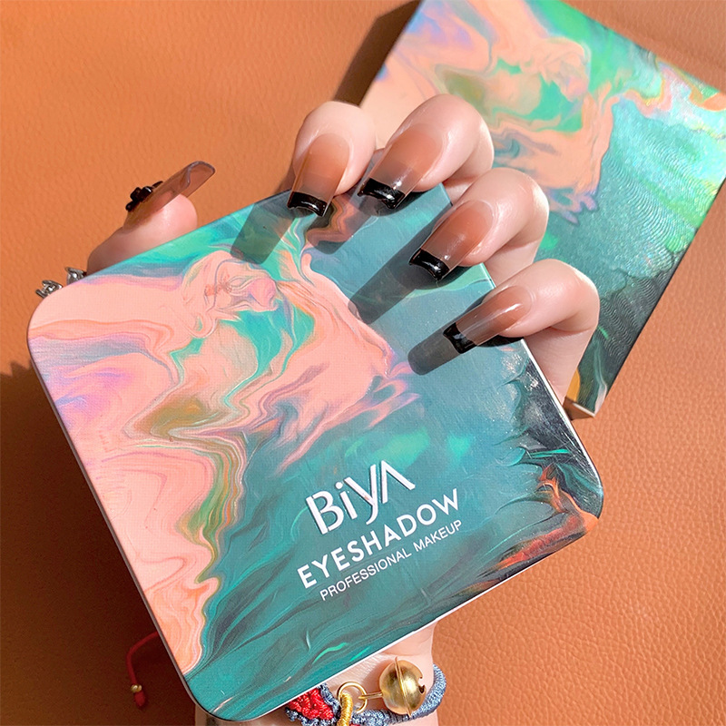 Biya Biya Sea Eye Shadow Pearl Matte Big Earth Color Shiny Eye Shadow Disks Its Sinh viên Model Super Fire Eye Shadow son vaseline son duong moi vaseline 725ml son dưỡng môi vaseline son dưỡng vaseline son vaseline