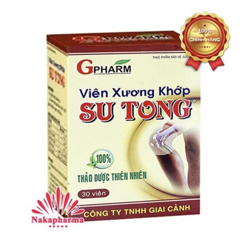 Viên Xương Khớp SUTONG Thảo Dược Giảm Đau Xương Khớp [ date mới nhất ]