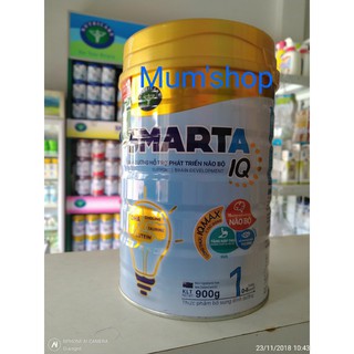 (CHÍNH HÃNG) Sữa Nutricare SmartA IQ số 1-900g