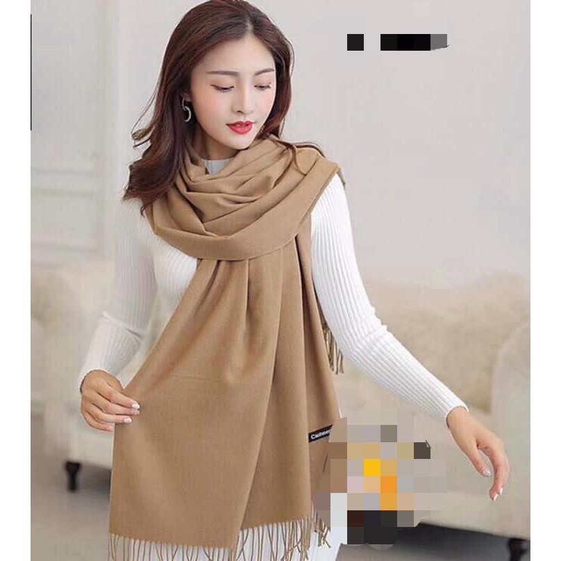 [SỈ] KHĂN CHOÀNG CASHMERE CÁC MÀU TRƠN CỰC MỊN ĐẸP LOẠI 1