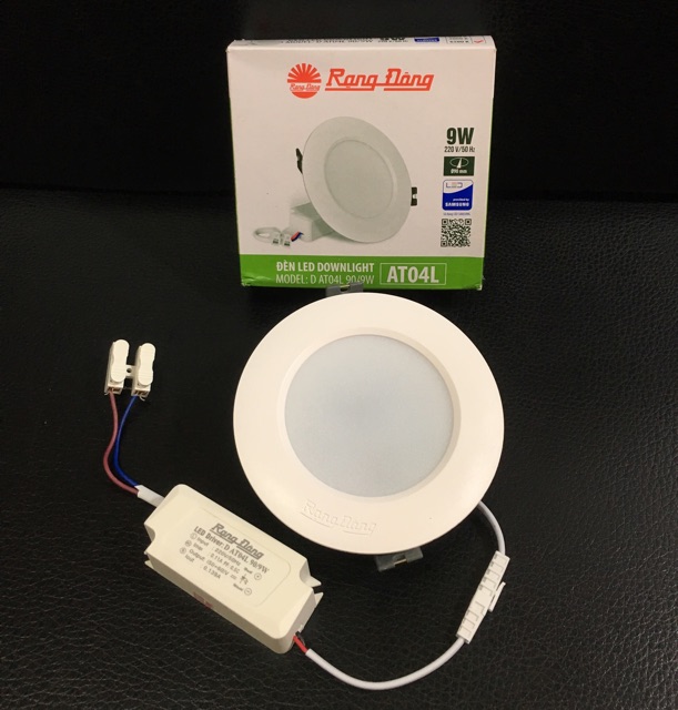 Đèn led âm trần Ø90mm Rạng Đông downlight