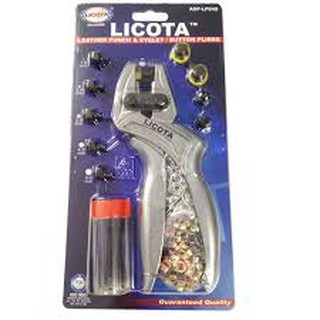 Kìm bấm lỗ dây nịt cao cấp licota - agp-lp04s
