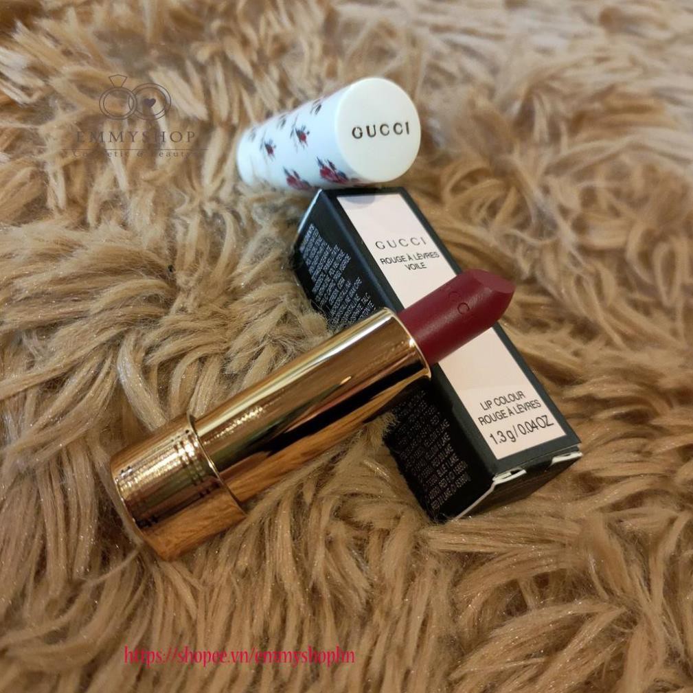 son Gucci Vỏ Hoa Rouge À Lèvres Voile Sang chảnh quý tộc đủ màu Auth 508 203 500 25* | BigBuy360 - bigbuy360.vn