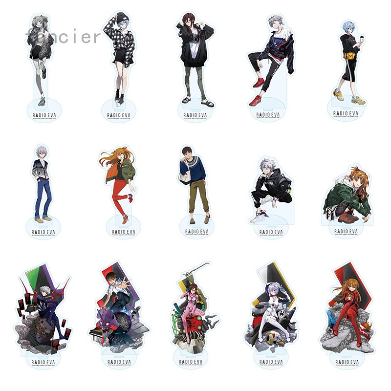 Mô hình đồ nhân vật hoạt hình Evangelion Kaworu Nagisa Ikari Shinji Ayanami Rei 15cm