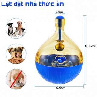 Lật đật ăn hạt tự động cho thú cưng