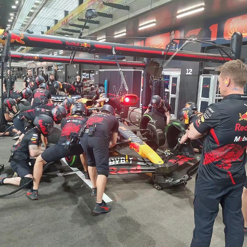 Bộ Đồ Đua Xe F1 2023 Mới Nhất + Áo polo Đội Red Bull + Áo Thun Tay Ngắn Mùa Hè Unisex