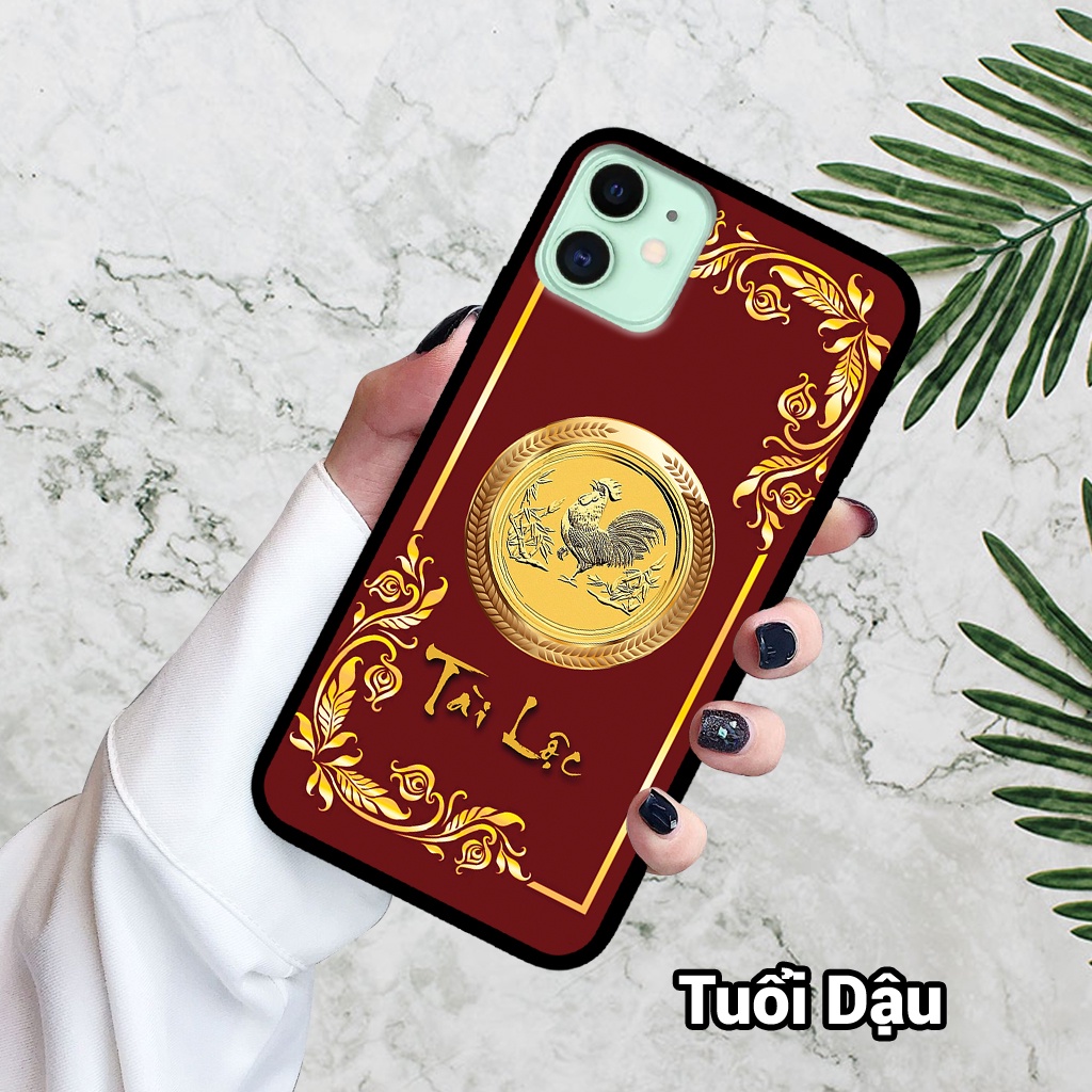 Ốp điện thoại IPHONE 11/ 11 PRO/ 11 PRO MAX in hình 12 con giáp,phong thủy,bền đẹp – lưng kính tráng gương viền dẻo