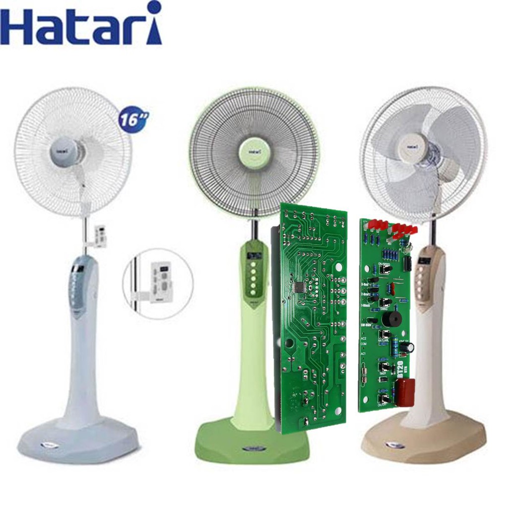 Bo mạch quạt cây Hatari HP-P16R3 nhận tay khiển quạt Hatari chính hãng