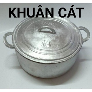 Nồi gang đúc bằng thủ công mỹ nghệ đường kính 23cm đã được mài bóng