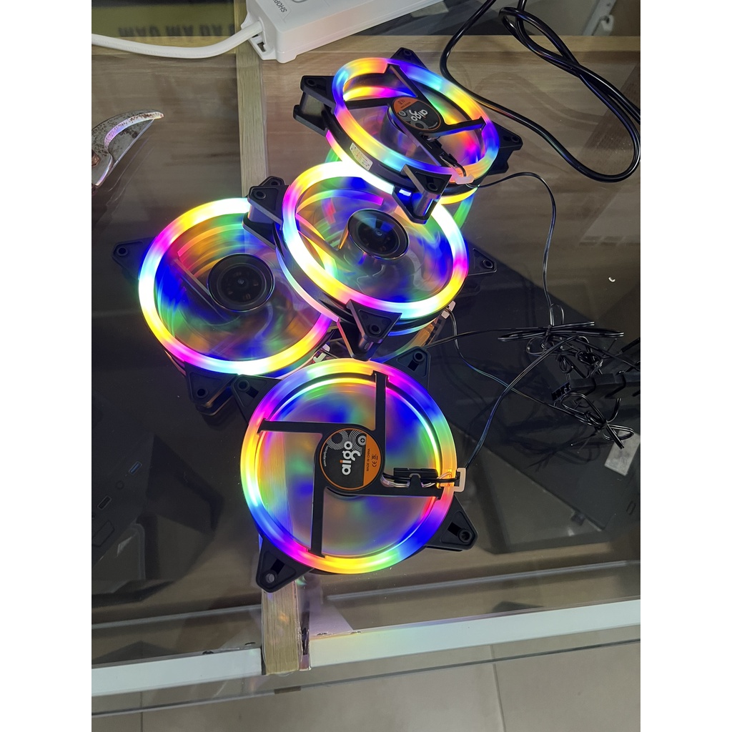 Quạt tản nhiệt Fan led aigo nhấp nháy đèn