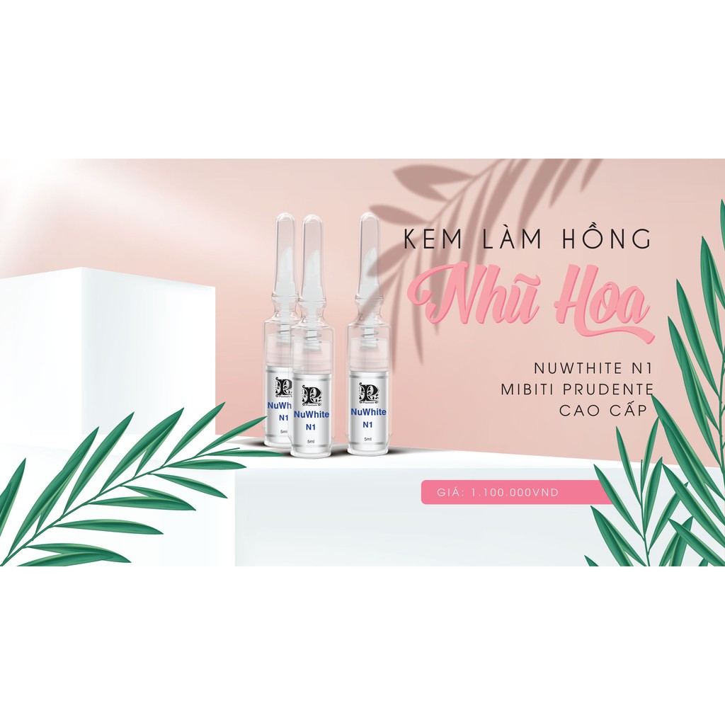 [Hạ Vũ Authentic] Kem Làm Hồng Nhũ Hoa NUWHITE #N1 Mibiti Prudente Chính Hãng | BigBuy360 - bigbuy360.vn