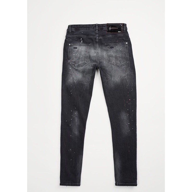 Quần jean Zara authentic SKINNY WITH PAINT SPLATTER