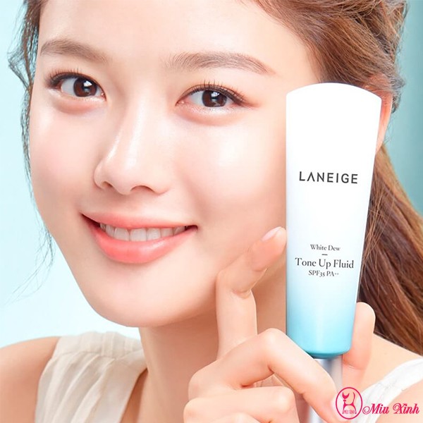 KEM DƯỠNG NÂNG TÔNG DA [Laneige] White Dew Tone Up Fluid SPF35/PA++