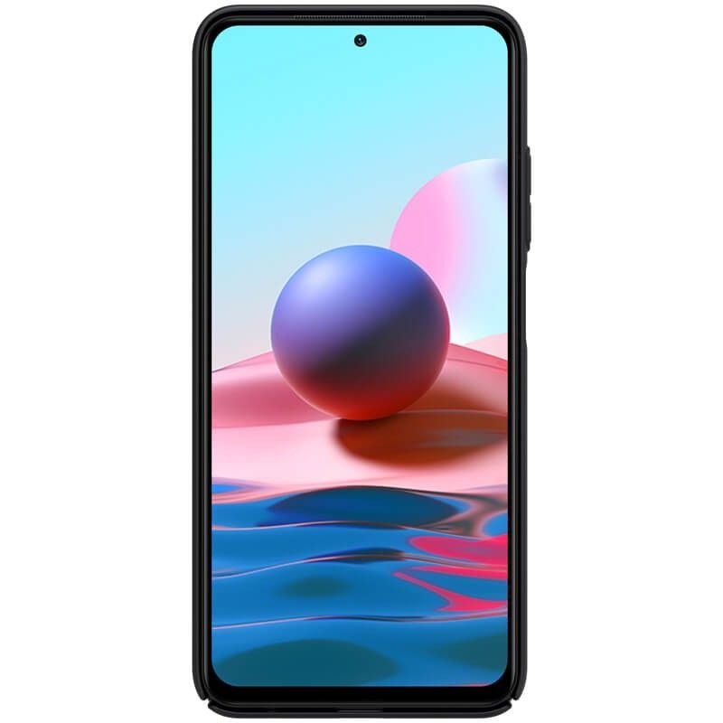 Ốp Lưng Nillkin Xiaomi Redmi Note 10 4G, Redmi Note 10S /redmi note 10 pro/Redmi 10 ốp cứng, đen,chống bám vân tay.