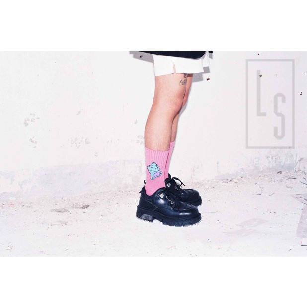 Vớ ulzzang unisex cổ cao họa tiết dễ thương [SHOPEE TRỢ GIÁ]
