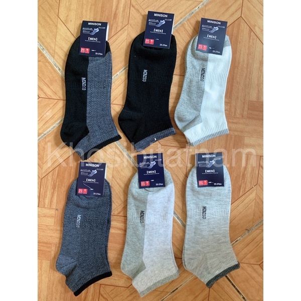 COMBO 10 ĐÔI TẤT CỔ NGẮN MINI XUẤT NHẬT CHỐNG HÔI CHÂN ( Giá Sỉ )