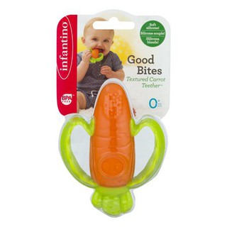 Đồ chơi cầm tay hình cà rốt Infantino 216216 chính hãng