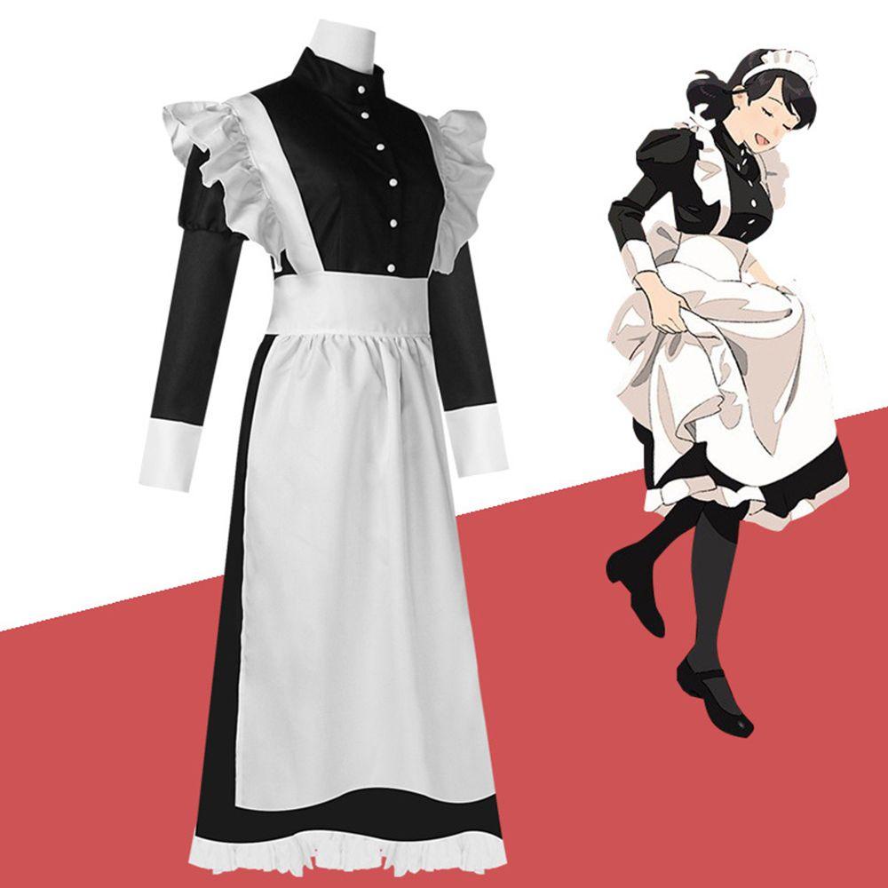 Bộ Đồ Hóa Trang Cô Hầu Gái Kiểu Lolita Nhật Bản Dễ Thương Cho Nữ