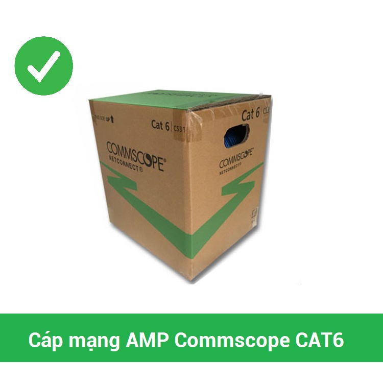 Cáp mạng AMP Commscope CAT6  - Hàng chính hãng AMP Commscope