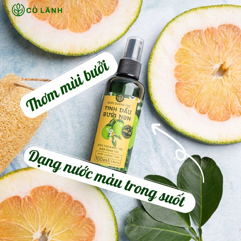 Nước dưỡng tóc tinh dầu bưởi non