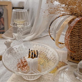 Kẹp và băng đô vân marble style Thu Đông