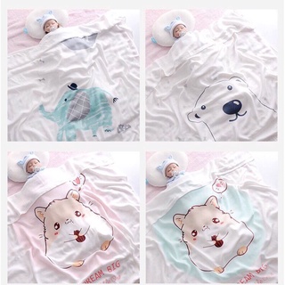 Chăn Lụa Aden cotton Siêu Mềm 1m2*1m2