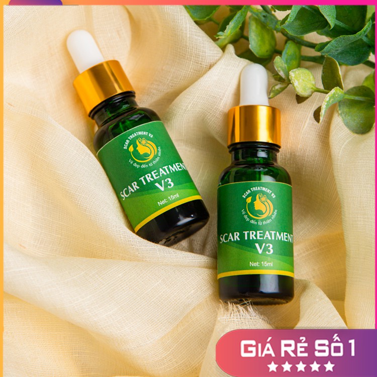 Serum giảm sẹo lồi,rỗ,sẹo rỗ lâu năm - Hỗ trợ giảm vết rạn da, các vết sẹo thâm V3