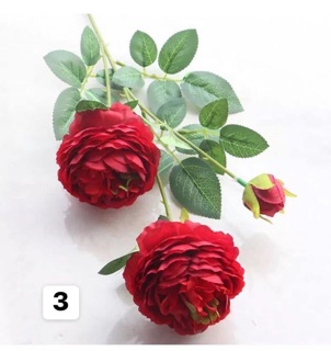Cành hồng Quý Tộc - Cành 3 bông