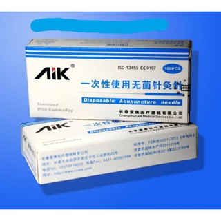 Hộp 100 cây Kim châm cứu AIK
