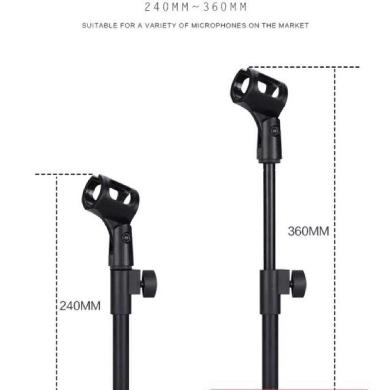 Giá đỡ mic Kẹp mic mini C11 c7 c16 và các dòng mic bm900at100...