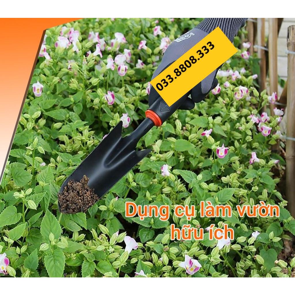 XẺNG LƯỠI HẸP CÁN CAO SU CHUYÊN ĐÀO ĐẤT TRỒNG CÂY