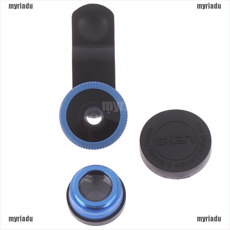 Bộ Ống Kính Góc Rộng 3 Trong 1 Cho Điện Thoại