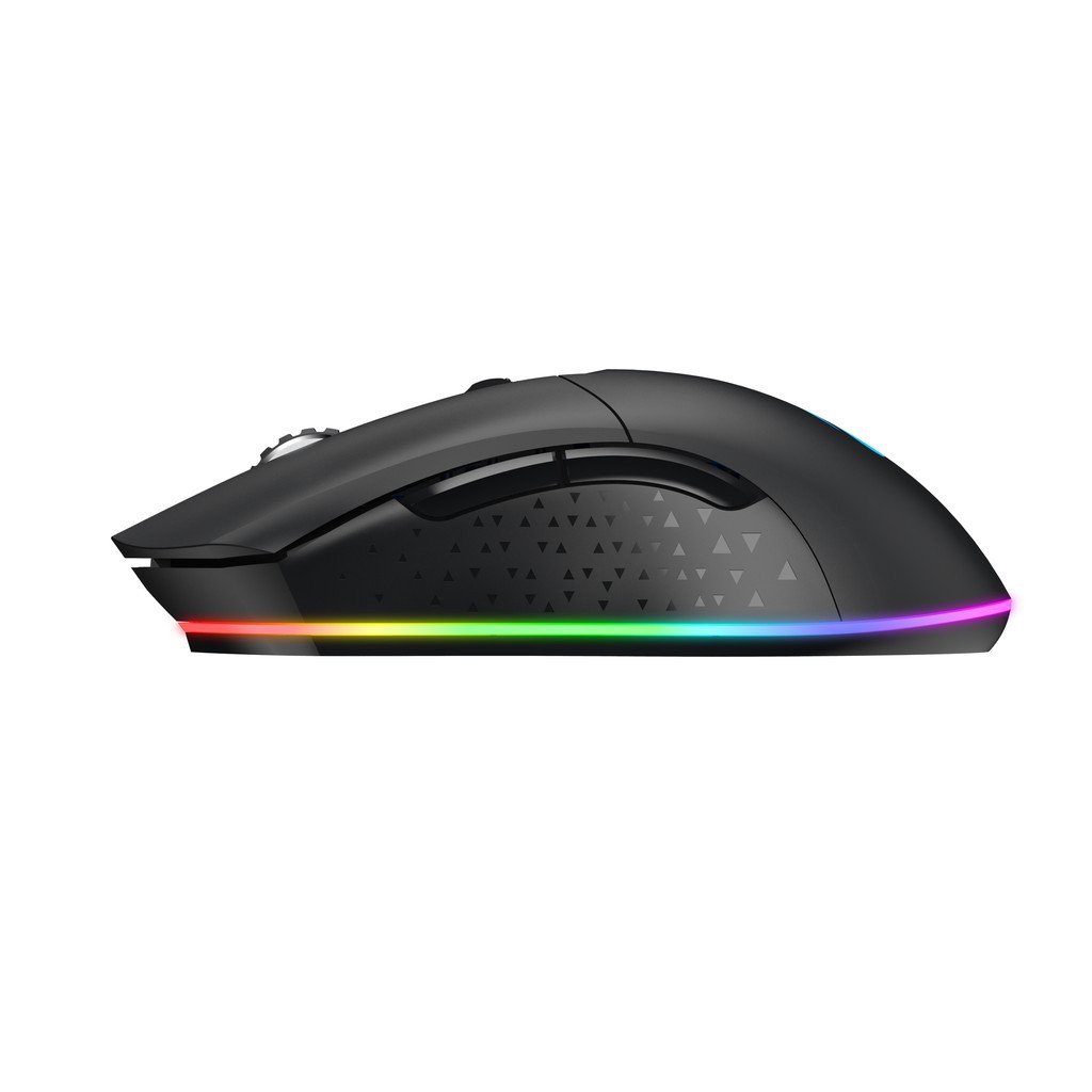 [Hanoinew.vn]Chuột máy tính DareU EM901 RGB WIRELESS Pink/ Black (Nâng cấp EM905 Pro) - BH 2 năm